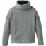 prAna Crestland Pullover - Womens, Heather Grey, Small, W23180548-HTGY-S