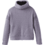 prAna Crestland Pullover - Womens, Moonstone Heather, Large, W23180548-MSHT-L