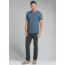 prAna Crew T-Shirt - Men's, Denim Heather, XXL, M1CREW114-DEHT-XXL