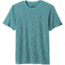 prAna Crew T-Shirt - Men's, Azurite Stripe, Extra Large, M1CREW114-AZST-XL