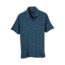 prAna Crosshatch Polo - Men's-Large-Blue Jean