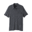 prAna Crosshatch Polo - Men's-Medium-Charcoal