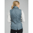 prAna Diva Vest, Snap Button Closure - Womens, Weathered Blue, Large, W13180560-WEBL-L
