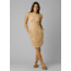 prAna Emerald Lake Dress - Womens, Birch Petals, L, 1968641-700-L