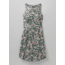 prAna Emerald Lake Dress - Womens, White Garden, L, 1968641-100-L