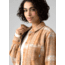prAna Emerick Lined Flannel - Women's, Large, Embark Brown, 1967061-200-L