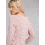 prAna Foundation Long Sleeve Crew Neck Top - Women's, Khaki Rose Heather Stripe, Small, W21170144-KRST-S