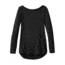 prAna Foundation Long Sleeve Crew Tunic - Women's, Black, X-Small, W23170184-BLK-XS