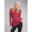 prAna Foundation Long Sleeve Crew Tunic - Women's, Crushed Cran Heather, X-Small, W23170184-CRHT-XS