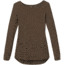 prAna Foundation Long Sleeve Crew Neck Top, Slate Heather, Large, W21170144 -464-L