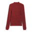 prAna Foundation Rib Mock Neck - Women's, Small, Rhubarb Heather, 1967251-600-S