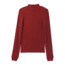 prAna Foundation Rib Mock Neck - Women's, Small, Rhubarb Heather, 1967251-600-S