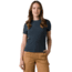 prAna Foundation Rib Tee - Womens, Grey Blue Heather, XS, 1970821-021-XS