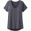 prAna Foundation Short Sleeve V-Neck Top - Women's-Coal-Medium