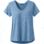 prAna Foundation Short Sleeve V-Neck Top - Women's-Dusky Skies-Large