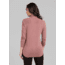 prAna Foundation Turtleneck Shirt - Womens, Dark Mauve Heather, Medium, W23180527-DMVH-M