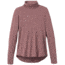 prAna Foundation Turtleneck Shirt - Women's, Dark Mauve Heather, Extra Small, W23180527-DMVH-XS