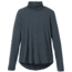 prAna Foundation Turtleneck Shirt - Womens, Grey Blue Heather, Extra Small, W23180527-GBHT-XS