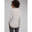prAna Foundation Turtleneck Shirt - Womens, Light Grey Heather Stripe, Extra Small, W23180527-LGHS-XS