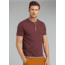 prAna Garrity Short Sleeve Henley T-Shirt - Mens, Black Cherry, Large, M11181406-BKCY-L