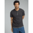 prAna Garrity Short Sleeve Henley T-Shirt - Mens, Black, Small, M11181406-BLK-S