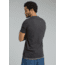 prAna Garrity Short Sleeve Henley T-Shirt - Mens, Black, Small, M11181406-BLK-S