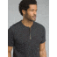 prAna Garrity Short Sleeve Henley T-Shirt - Men's, Black, XSmall, M11181406-BLK-XS