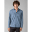 prAna Garvan Long Sleeve Shirt - Mens, Antique Blue, Extra Large, 1965681-400-ST-XL