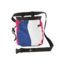 prAna Geo Chalk Bag with Belt, One Size, Red White Blue, U6GEOS111-RWB-O/S