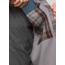 prAna Glover Park Lined Flannel - Mens, Flint Heather, Medium, 1964501-020-ST-M