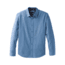 prAna Graden Long Sleeve Shirt - Mens, Steel Blue, Medium, M23180498-STBL-M