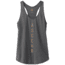 prAna Graphic Tank - Womens, Charcoal Heather, Large, W11170152-CCHT-L