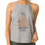 prAna Graphic You Tank Women's, Nature Up Heather Grey, Large, W11180718-NUHG-L