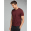 prAna Hardesty Short Sleeve T-Shirt - Men's, Black Cherry Stripe, Medium, M11170402-BCST-M