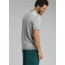 prAna Hardesty Short Sleeve T-Shirt - Mens, Titanium Grey Stripe, Medium, M11170402-TIGS-M