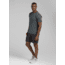 prAna Hardesty T-Shirt - Mens, Grey Blue Stripe, Medium, M11170402-GBST-M