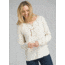 prAna Hensley Long Sleeve T-Shirt - Women's, Bone, XSmall, W23180532-BON-XS