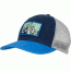 prAna Higher Living Trucker Hat - Men's-Blue