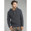 prAna Hooded Henley Sweater - Men's, Coal, Medium, M2PHHS316-COAL-M