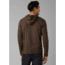 prAna Hooded T-Shirt, Black Olive Heather, Small, 1965541-300-ST-S