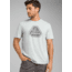 prAna Icon Short Sleeve T-Shirt, Agave Heather, Medium, M11191468 -778-M