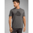 prAna Icon Short Sleeve T-Shirt, Charcoal Heather, XXLarge, M11191468 -011-XXL