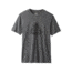 prAna Icon Short Sleeve T-Shirt, Charcoal Heather, XSmall, M11191468 -011-XS