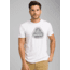 prAna Icon Short Sleeve T-Shirt, White, Large, M11191468 -100-L