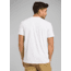 prAna Icon Short Sleeve T-Shirt, White, Large, M11191468 -100-L