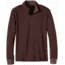 prAna Irwin 1/4 Zip Shirt - Men's -Dark Umber-Small
