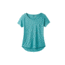 prAna Iselle Short Sleeve Tee, Lagoon Blue, XLarge, W11190667 -427-XL