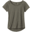 prAna Iselle Short Sleeve Tee - Womens, Rye Green, Large, W11190667-RYGR-L