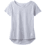 prAna Iselle Short Sleeve Tee - Womens, Silver Heather, Small, W11190667-SVHT-S