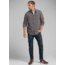 prAna Jaffra Long Sleeve Shirt, Granite, XXLarge, M21191481 -022-XXL